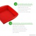 New 7.3×1.6 inch Food Grade Silicone Square Bread Cake Mold Baking Pan - B01IMM65LK
